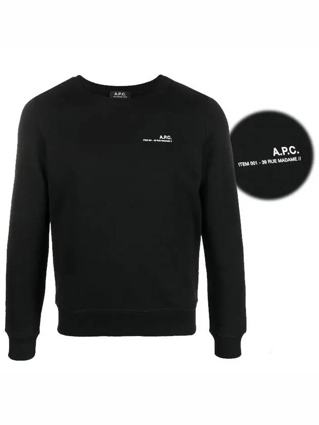 Women's Item F Sweatshirt Black - A.P.C. - BALAAN 2