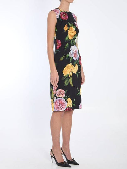 Floral Print Dress - DOLCE&GABBANA - BALAAN 2