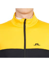 Banks mid layer zip-up jacket yellow black - J.LINDEBERG - BALAAN 8