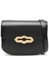 Pimlico Satchel Leather Cross Bag Black - MULBERRY - BALAAN 1