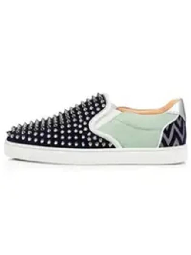 Spike Sailor Boat Slip-On Navy - CHRISTIAN LOUBOUTIN - BALAAN 1