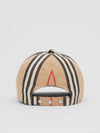 TB Monogram Stripe Cotton Ball Cap Beige - BURBERRY - BALAAN 3