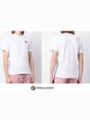 x Invader Pixel Heart Short Sleeve TShirt White AZT3220513 P1T3223 - COMME DES GARCONS PLAY - BALAAN 3