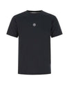 Embroidered Logo Short Sleeve T-Shirt Navy - STONE ISLAND - BALAAN 2