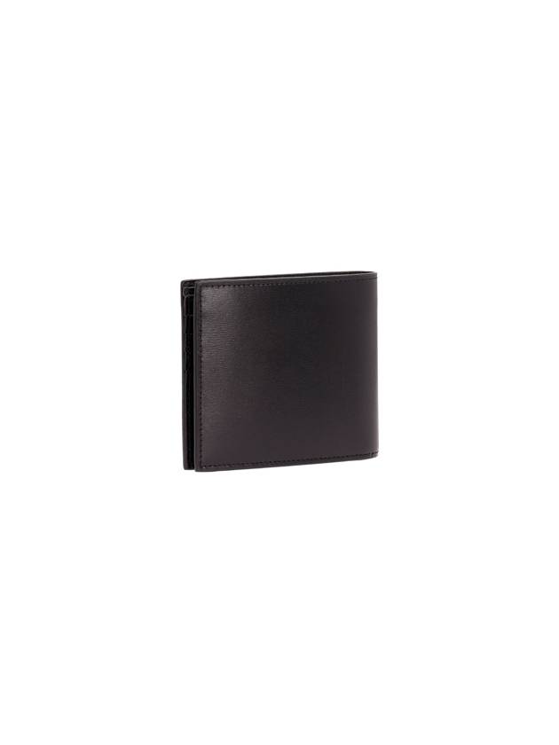 East/West Wallet In Smooth Leather Black - SAINT LAURENT - BALAAN 3