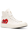 Chuck Taylor High Top Sneakers P1 K112 2 White - COMME DES GARCONS - BALAAN 4