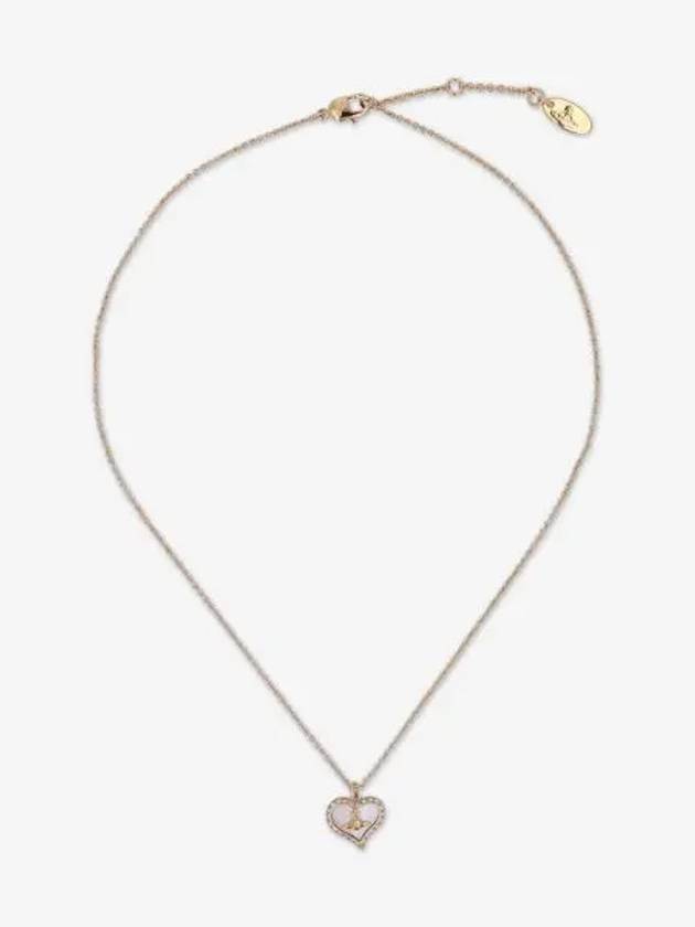 Petra Heart Logo Necklace Gold - VIVIENNE WESTWOOD - BALAAN 2