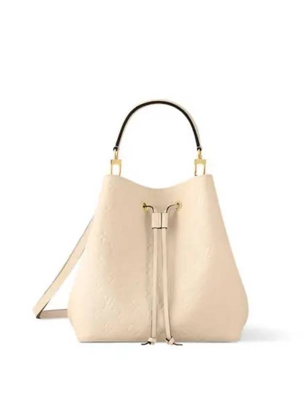 Neonoe MM Leather Bucket Bag Cream - LOUIS VUITTON - BALAAN 2