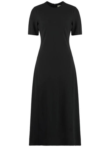 Calvin Klein Crepe Dress - CALVIN KLEIN - BALAAN 1