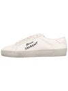 Court Classic SL/06 Sneakers Cream - SAINT LAURENT - BALAAN 4