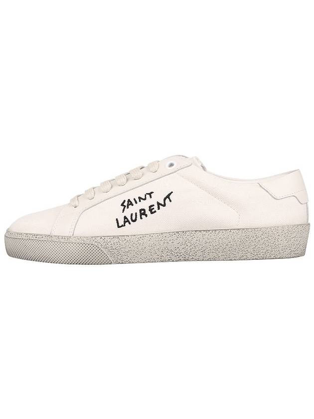 Court Classic SL/06 Sneakers Cream - SAINT LAURENT - BALAAN 4