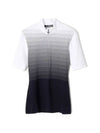 Amalia Striped Short Sleeve T-Shirt Navy - J.LINDEBERG - BALAAN 1