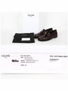 Luco Triomphe Polished Bull Loafers Burgundy - CELINE - BALAAN 8