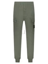 Stretch Cotton Cargo Straight Pants Green - STONE ISLAND - BALAAN 2