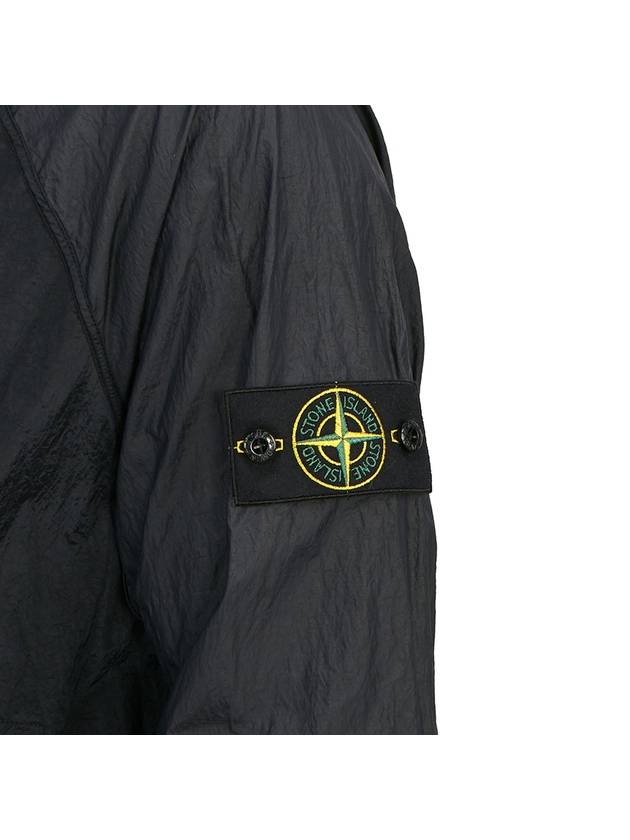 Nylon Metal Windbreaker Navy - STONE ISLAND - BALAAN 9