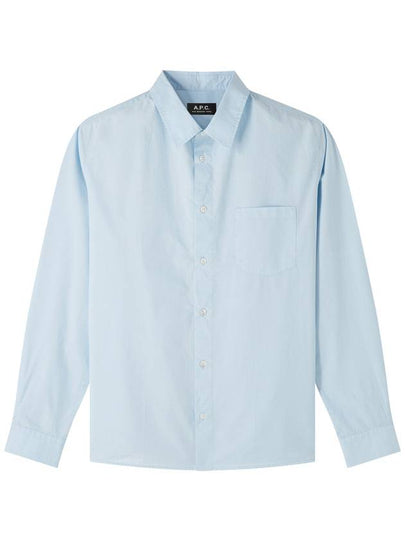 Clement Long Sleeve Shirt Pale Blue - A.P.C. - BALAAN 2