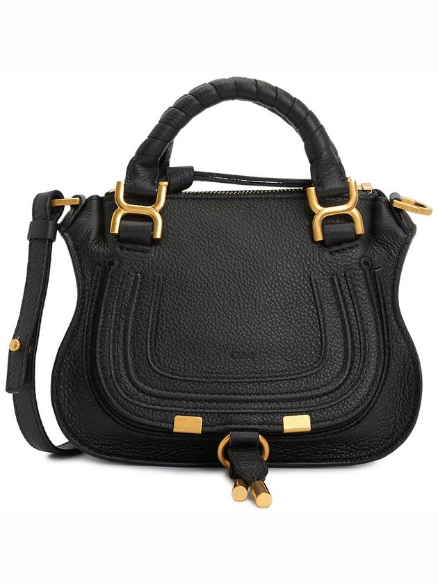 Marcie Mini Double Carry Tote Bag Black - CHLOE - BALAAN 2