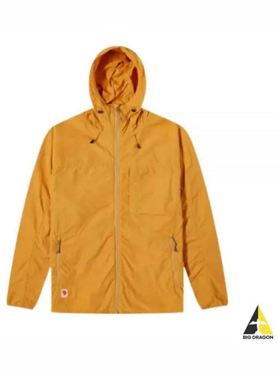 Men's High Cost Windbreaker Yellow - FJALL RAVEN - BALAAN 2