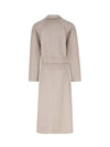 Ludmilla Belted Single Coat Sand - MAX MARA - BALAAN 3