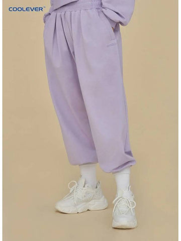 Women's Pintuck Jogger Pants Purple - OFFGRID - BALAAN 1