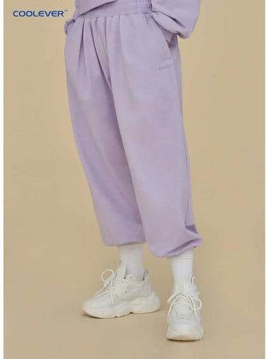 Women's Pintuck Jogger Track Pants Purple - OFFGRID - BALAAN 1