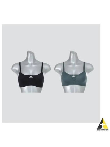 adidas UNDERWEAR 2 Pack Performance AeroReady Essential Bra - ADIDAS - BALAAN 1