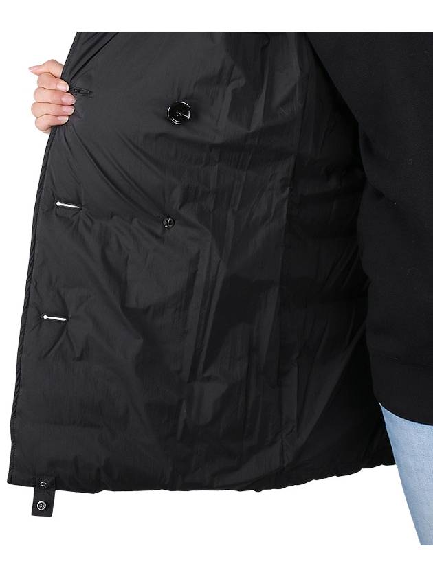 Detachable Hoodie Puffer Coat Padded Black - BURBERRY - BALAAN 11