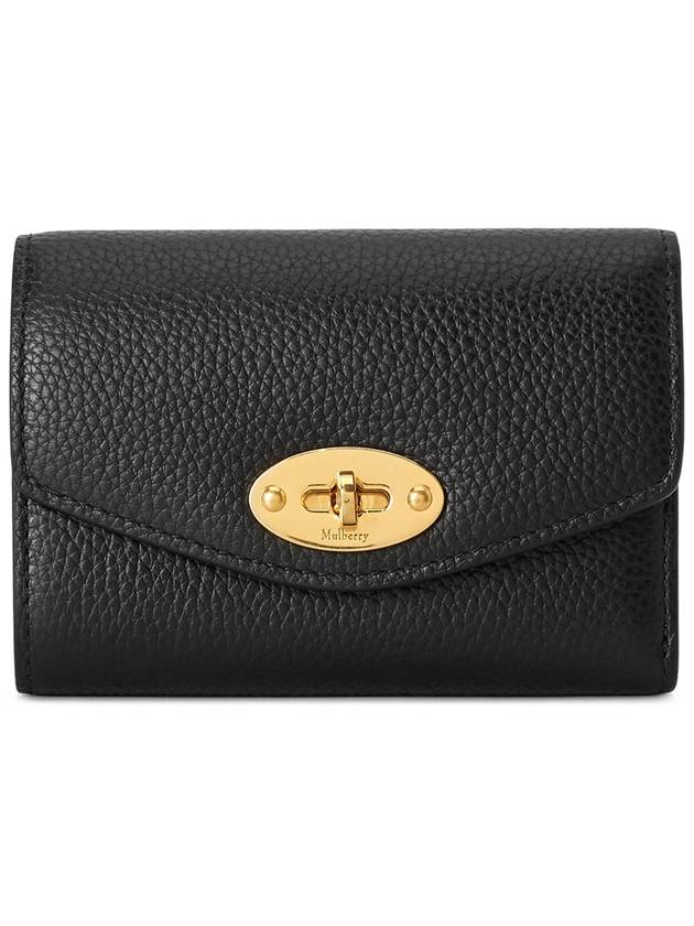 Darley Folded Half Wallet Black - MULBERRY - BALAAN 2