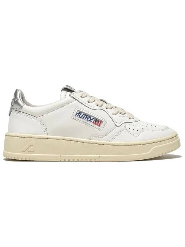 Medalist Silver Tab Low Top Sneakers White - AUTRY - BALAAN 3