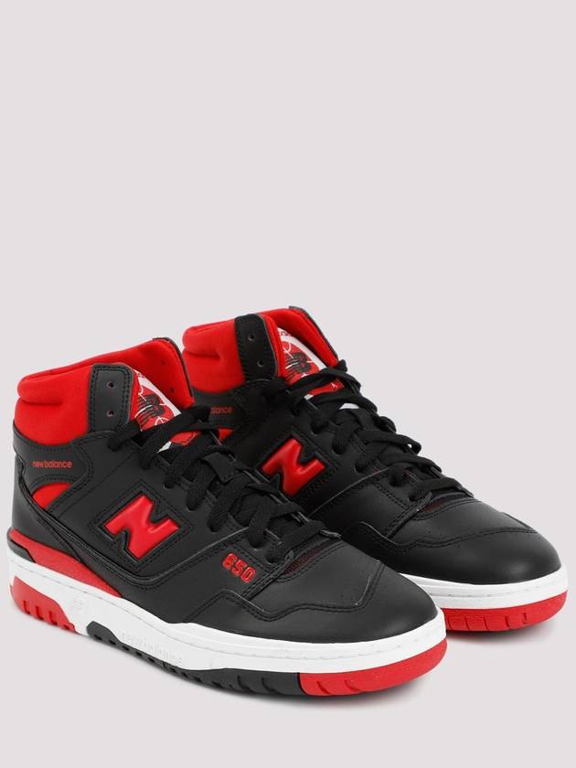 650 High Top Sneakers Red Black - NEW BALANCE - BALAAN 4