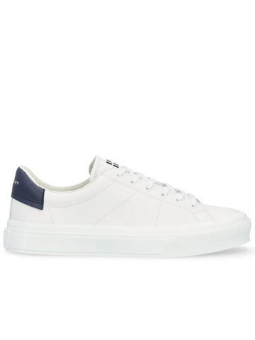 City Sport Leather Low Top Sneakers White - GIVENCHY - BALAAN.