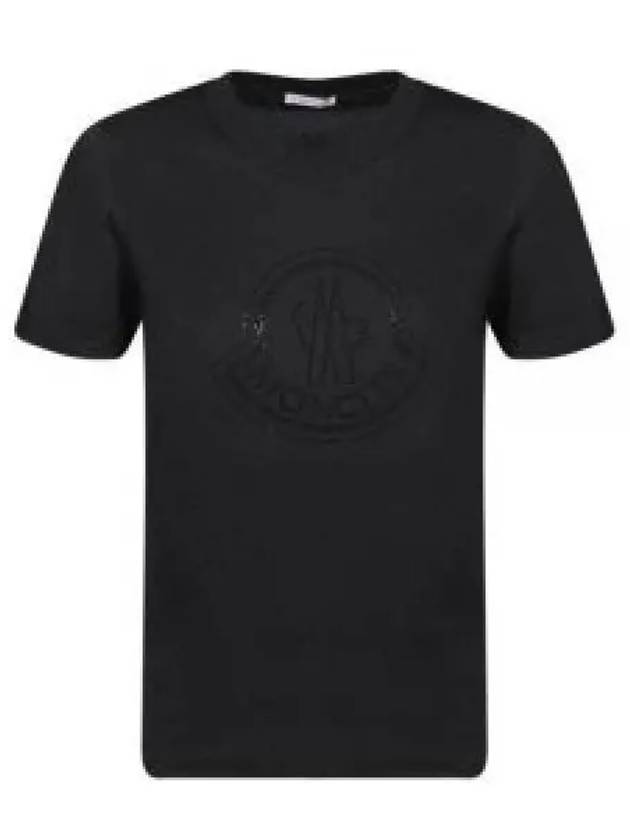 8C00034 829FB 999 Logo embroidery short sleeve t shirt 1120569 - MONCLER - BALAAN 1