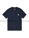 K87 Workwear Pocket Short Sleeve T Shirt Navy - CARHARTT - BALAAN 2