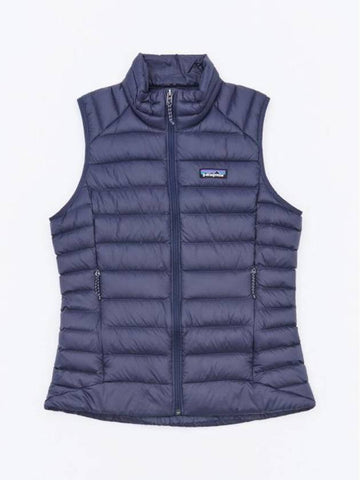 Logo Down Vest Thermal Blue - PATAGONIA - BALAAN 1