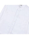 Poplin Cotton Shirt White - MONCLER - BALAAN 9