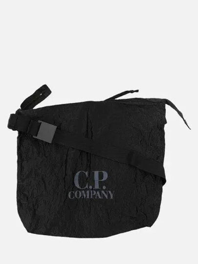 Logo Print Cross Bag Black - CP COMPANY - BALAAN 2