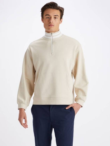 rib collar quarter zip golf sweatshirt - G/FORE - BALAAN 1