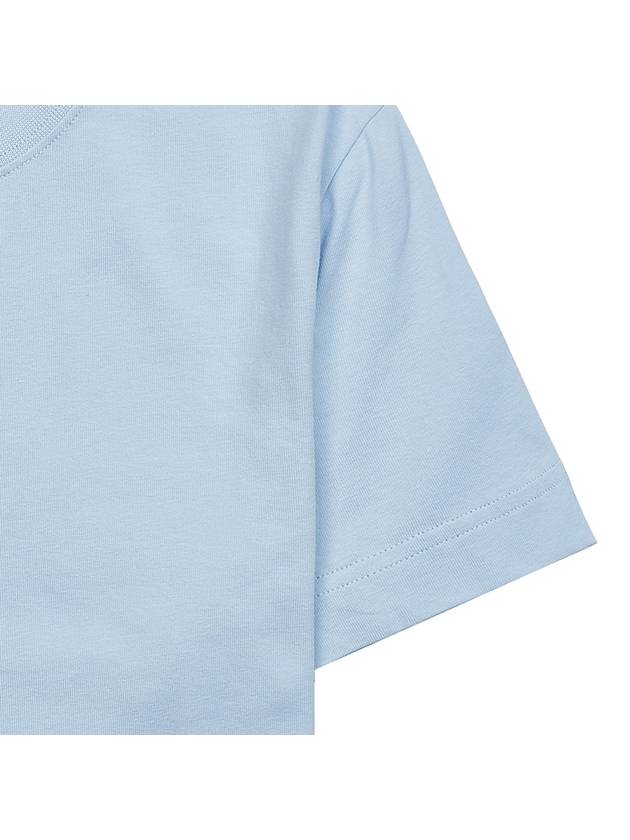 Le Gros Grain Short Sleeve T-Shirt Light Blue - JACQUEMUS - BALAAN 7