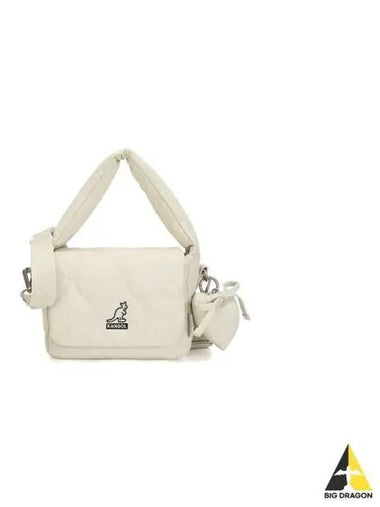 WH Quilted Mini Tote Bag 3962 Ivory - KANGOL - BALAAN 1