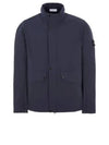 Logo Light Soft Shell Jacket Navy - STONE ISLAND - BALAAN 2