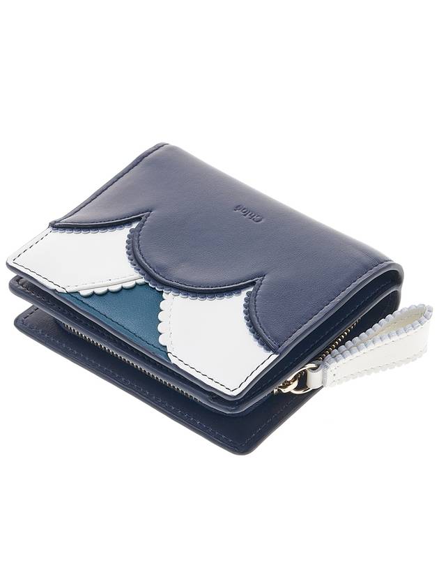 Linda Half Wallet Navy - CHLOE - BALAAN 5