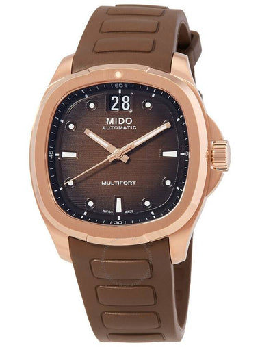 Mido Multifort TV Automatic Brown Dial Men's Watch M0495263729100 - MIDO - BALAAN 1