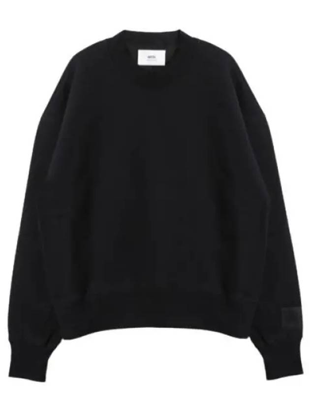 Alexandre Mattiussi Embroidered Logo Sweatshirt Black - AMI - BALAAN 2