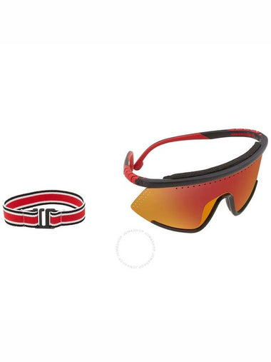 Carrera Red Multilayer Shield Unisex Sunglasses HYPERFIT 10/S 0BLX/UZ 99 - CARRERA - BALAAN 1