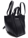 Everyday XS Grained Calfskin Shoulder Tote Bag Black - BALENCIAGA - BALAAN 4