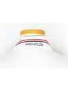 Back logo collar optical white XXL - MONCLER - BALAAN 7