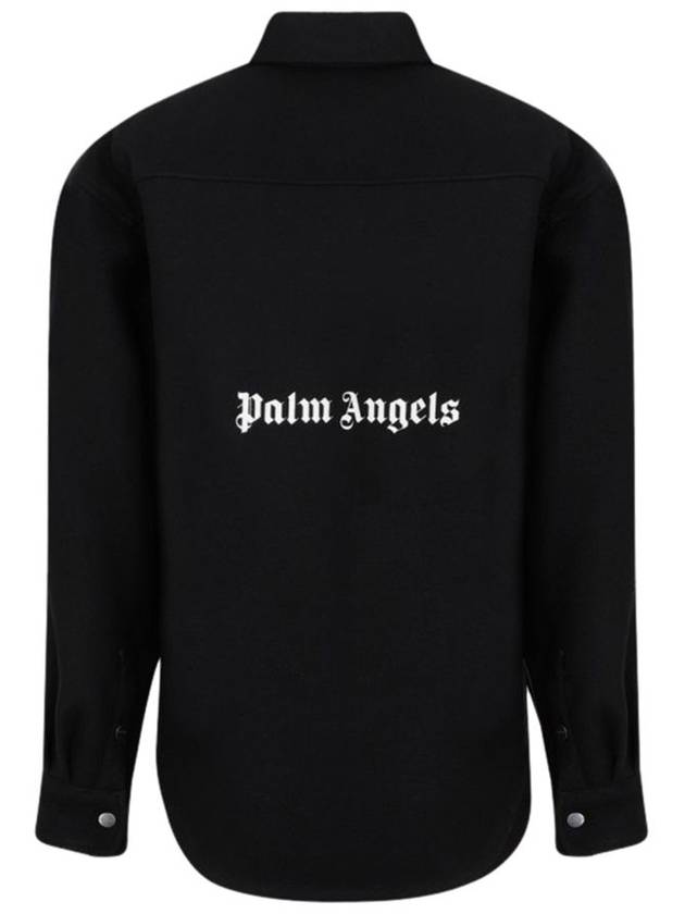 Long Sleeve Shirt PMES012F23FAB002 1001 - PALM ANGELS - BALAAN 3