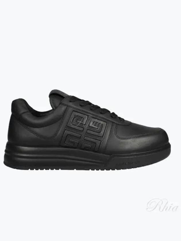 G4 Logo Calfskin Low Top Sneakers Black - GIVENCHY - BALAAN 2