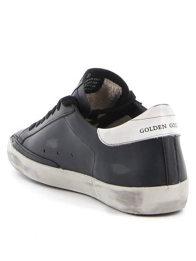 Superstar White Tab Sneakers Black - GOLDEN GOOSE - BALAAN 5