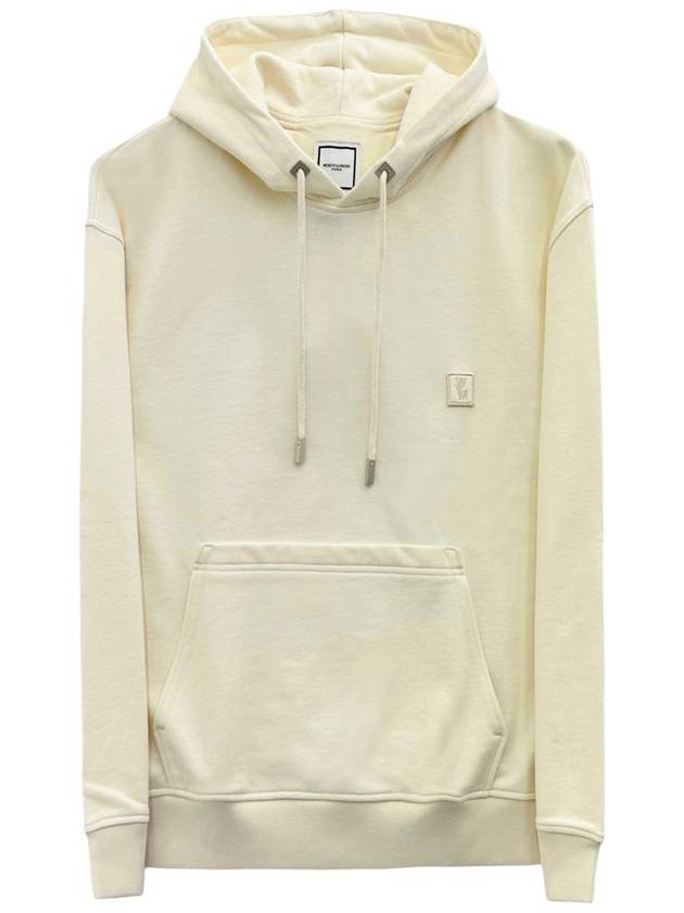 Swaying Flower Back Logo Hoodie Ivory - WOOYOUNGMI - BALAAN 3